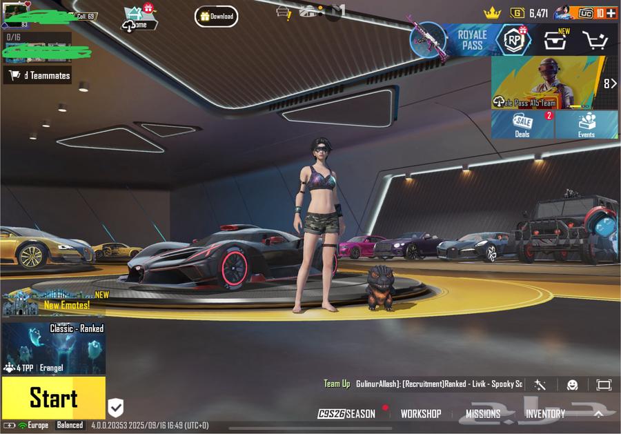 للبيع حساب ببجي لفل 8364516964345219110