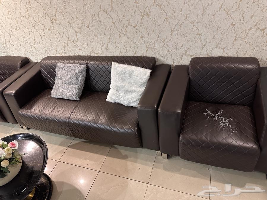 للبيع كنب 5 نفر كرسي حديد 3 نفر64517234330369113