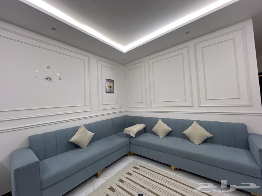 كنب جديد مستعمل مدته سنه ونص فقط64512358183298110