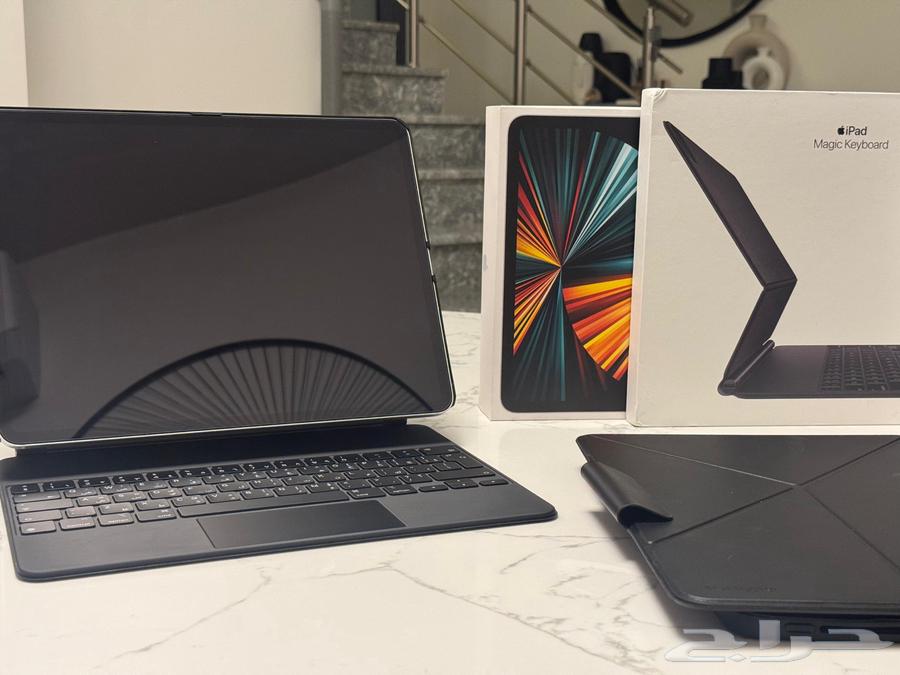 ايباد برو الجيل الخامس iPad Pro 12.9 256GB Cellular كالجديد64512566648963110