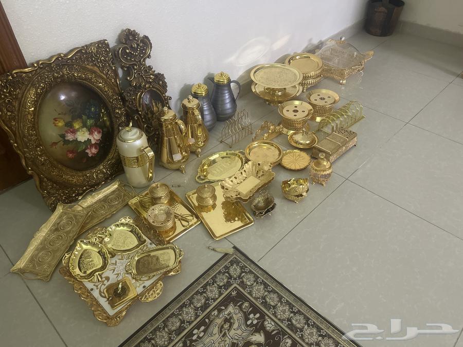 مواعين ذهبيه نظيفه جدا  م فيها اي خدش او عيب64518747108609113