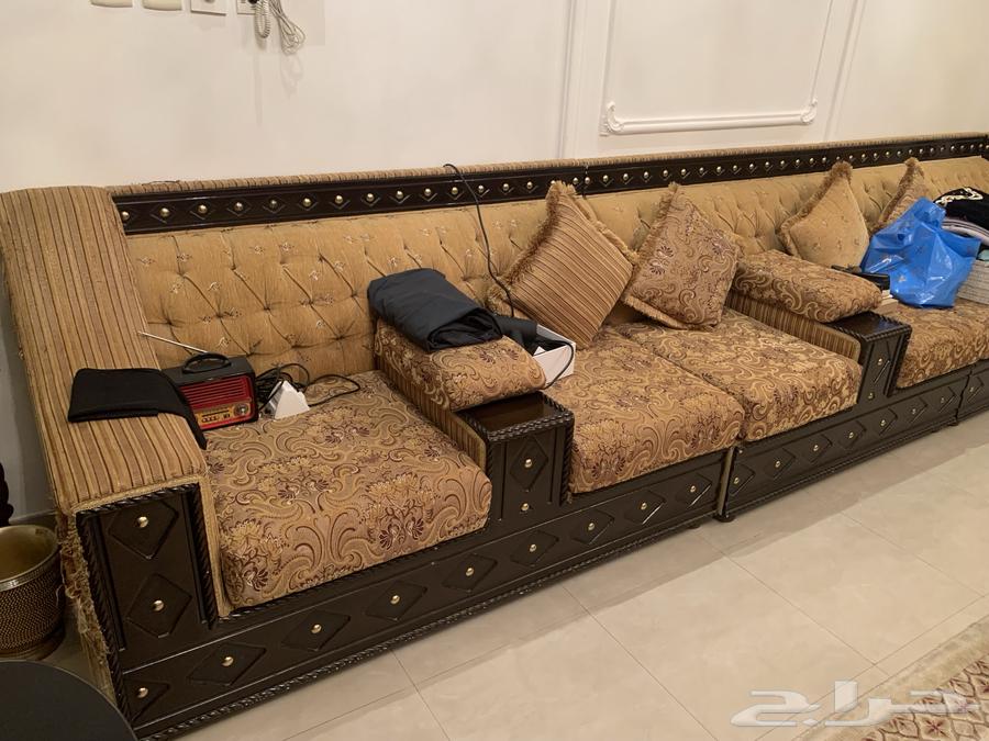 مجلس كنب مغربي مع الطاوله و الستاره64514196682627111