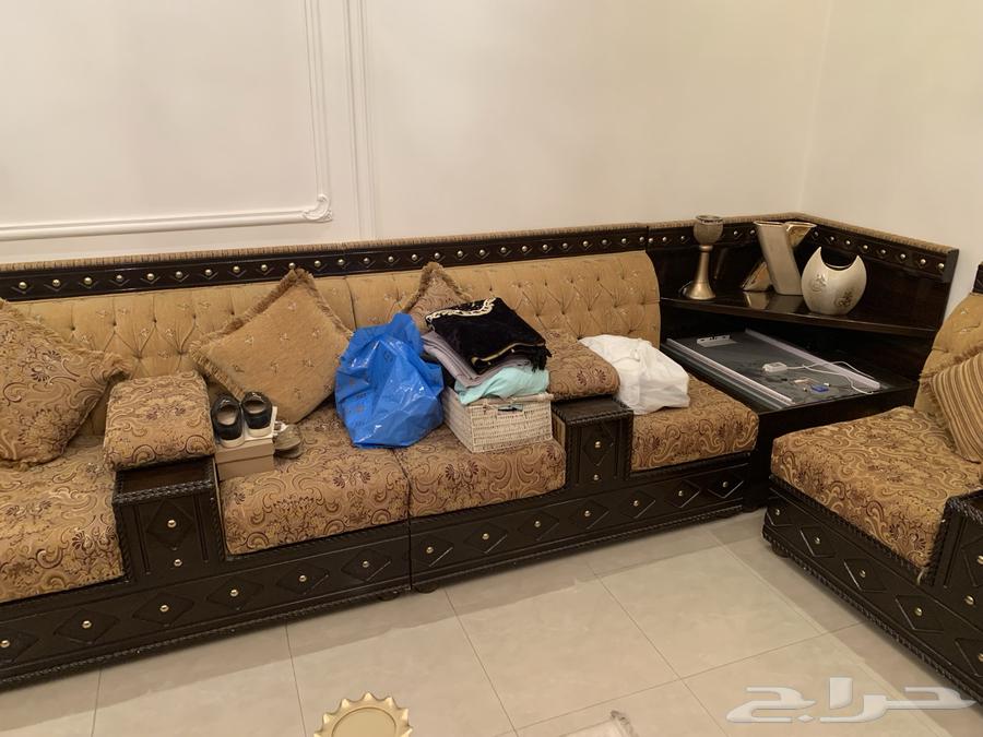 مجلس كنب مغربي مع الطاوله و الستاره64514196682627112