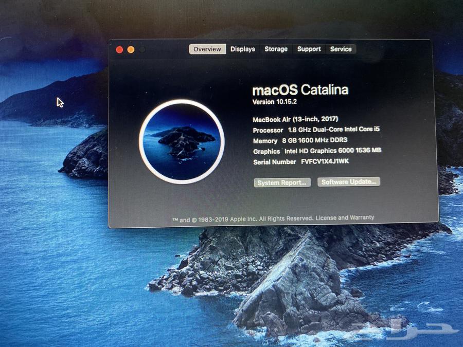 ماك بوك اير MacBook Air64515975694978112