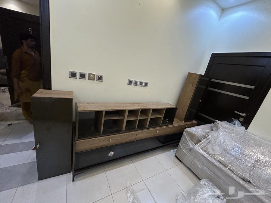 مكتبة كاملة للتلفزيون   طاولة قهوة64516739659011110