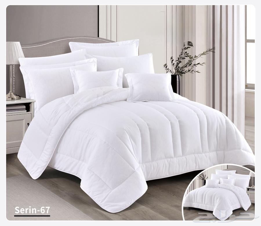 مفرش لحاف سادة وجهين64512949243138114