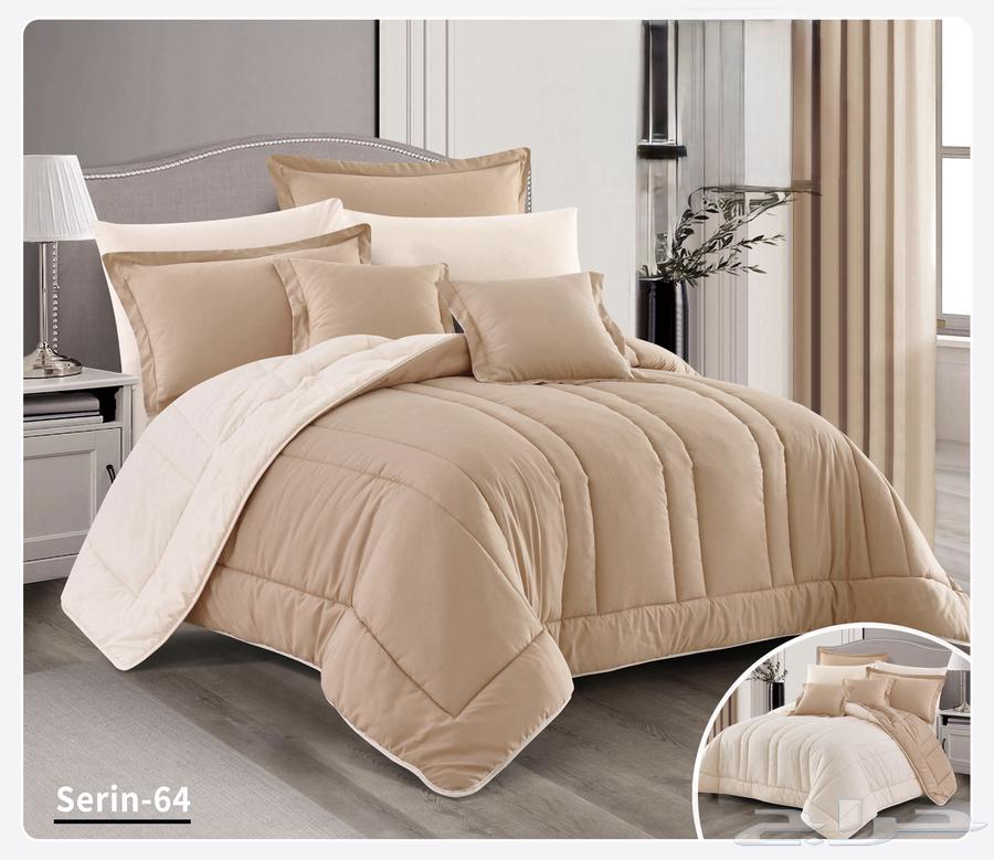 مفرش لحاف سادة وجهين64512949243138110