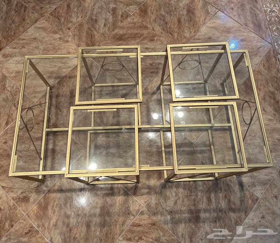 للبيع طاوله استقبال ومجالس64516100546945112