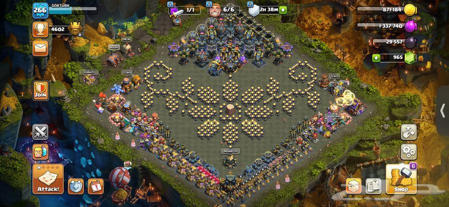 Clash of Clans حسابين تاون هول 17 ماكس64511367636226110