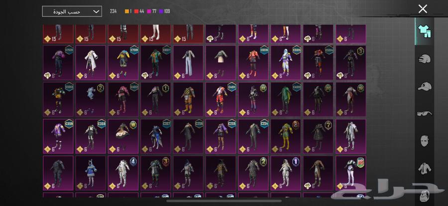 حساب ببجي عالمي للبيع64513838788481112