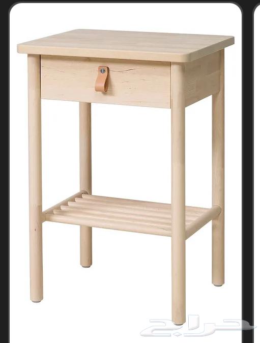 سرير ايكيا مع كومدينه ومرتبه64516582609793111