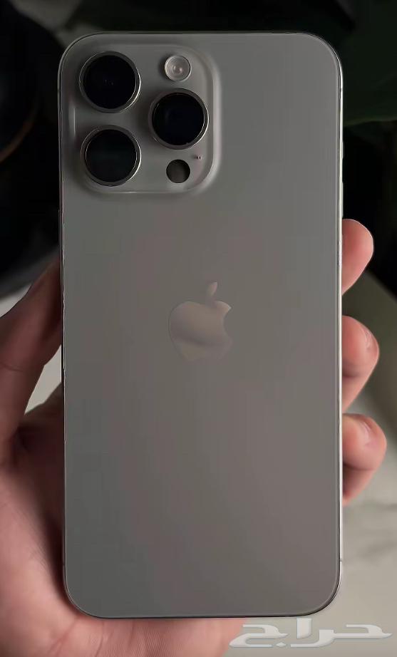 للبيع آيفون 15 برو ماكس  256 جيجا   لون تيتانيوم طبيعي64527849109633110