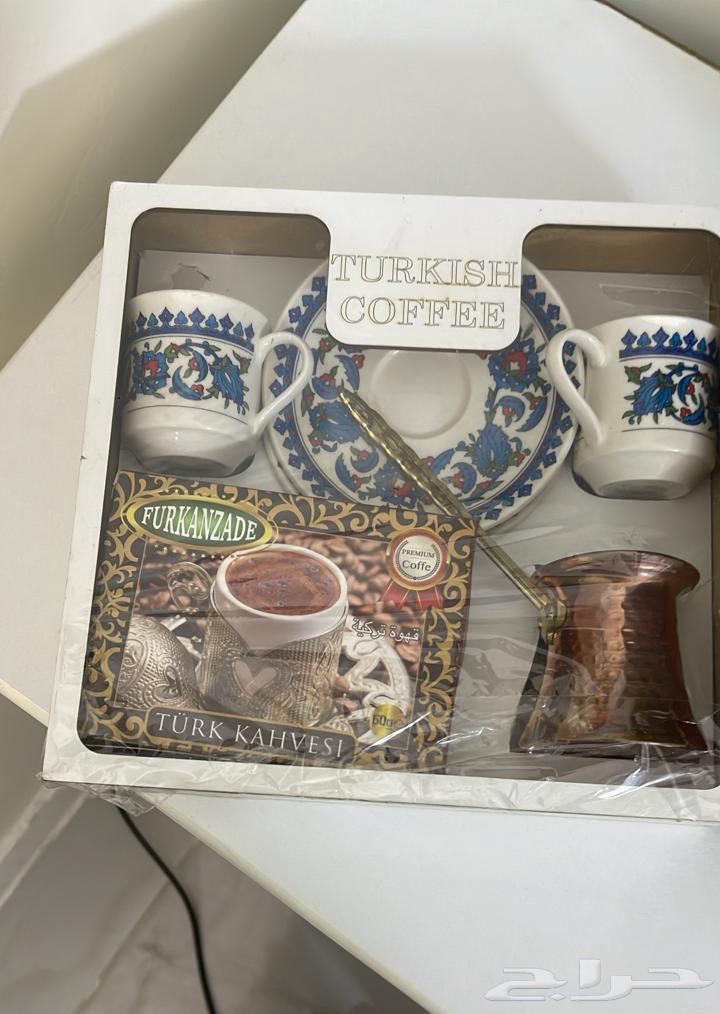 طقم هدية قهوة تركيا و ماكينة قهوة64513797378947112