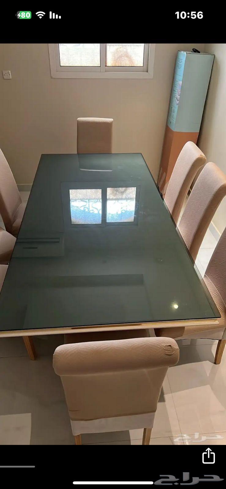 طاوله طعام مع بوفيه بدون كراسي64511884630529110