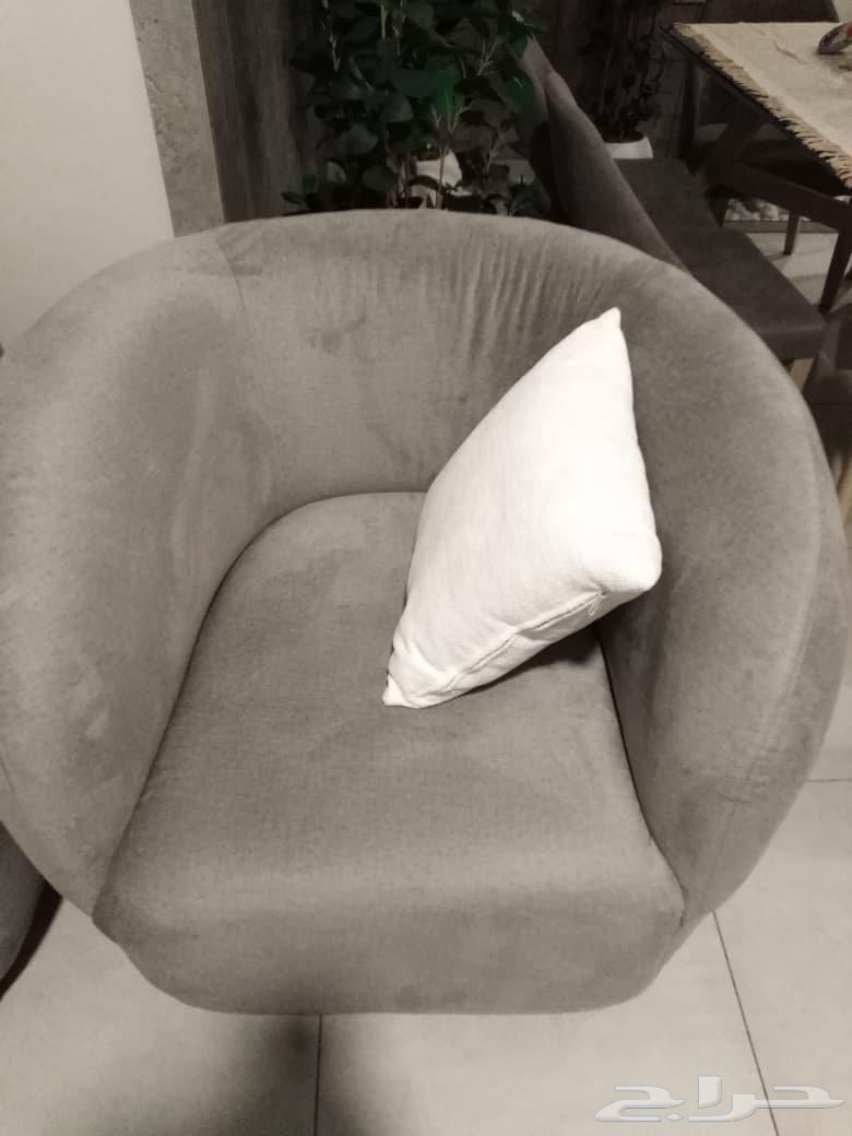 كنب رمادي جديد64518018523267112