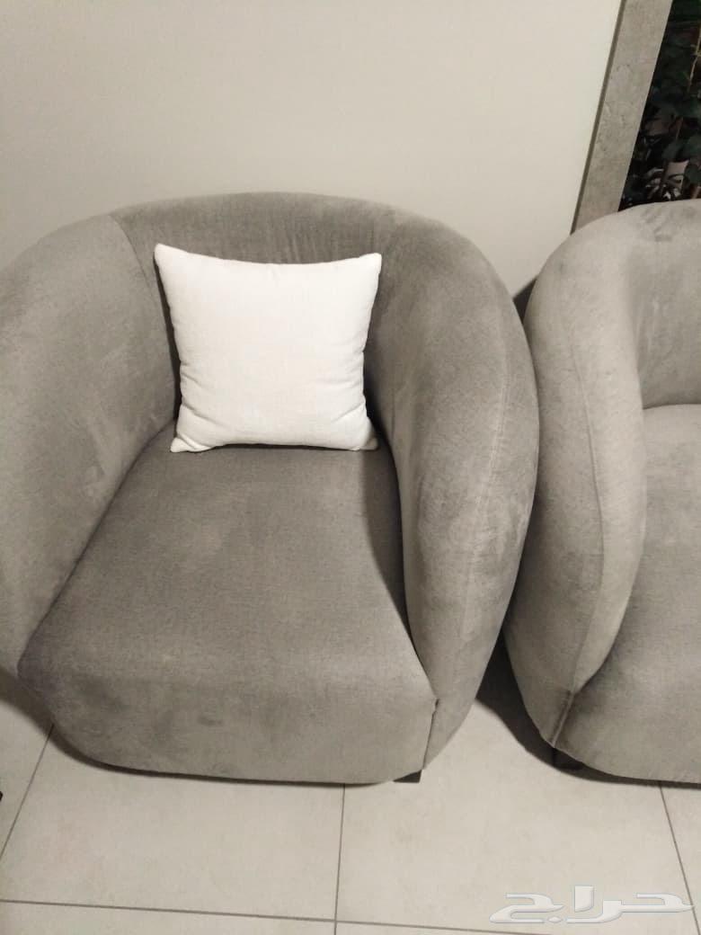 كنب رمادي جديد64518018523267110