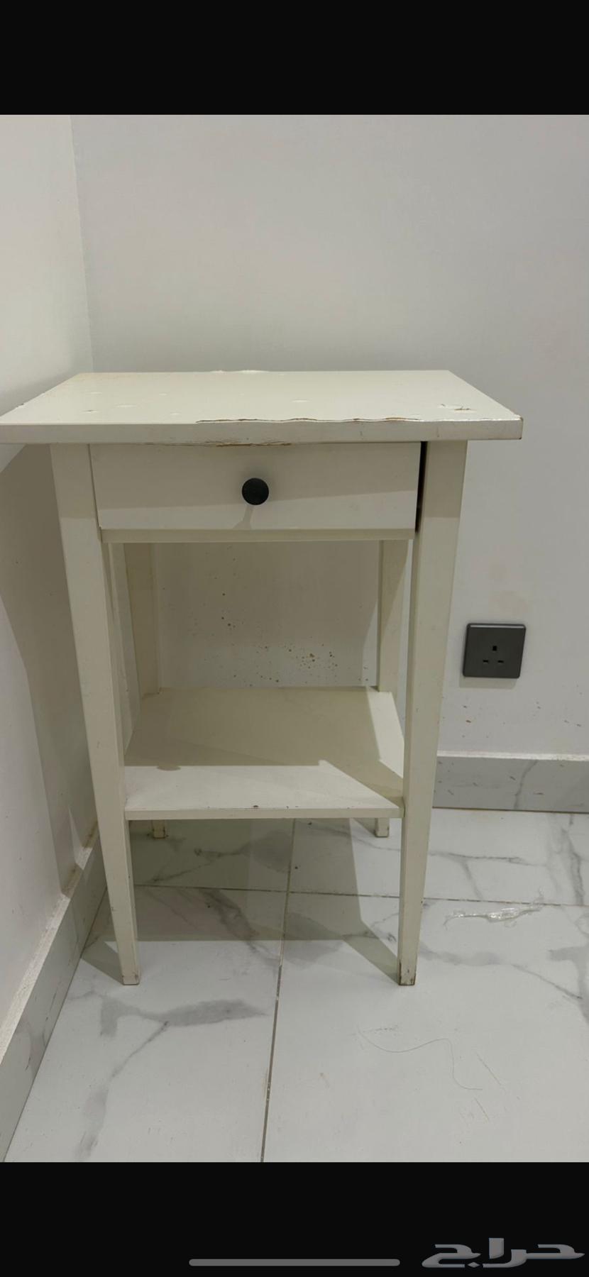 Two side tables for 60 SAR. Cabinet for 300 SAR. Door for 500 SAR64518577510147110