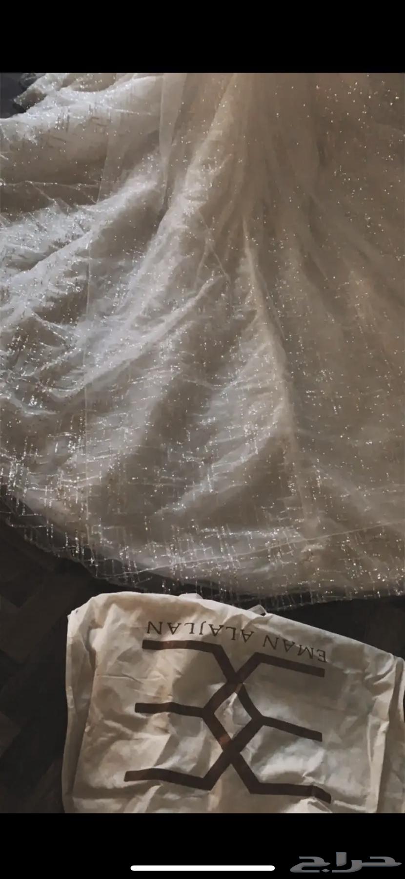 للبيع فستان عروس تصميم ايمان العجلان64512162132482112