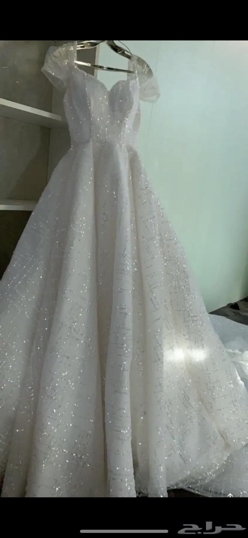 للبيع فستان عروس تصميم ايمان العجلان64512162132482111