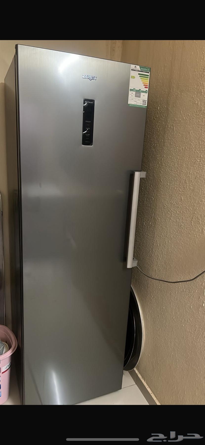فريزر دولاب واقف اخو الجديد يوجد باقي معه الضمان64512175999105111