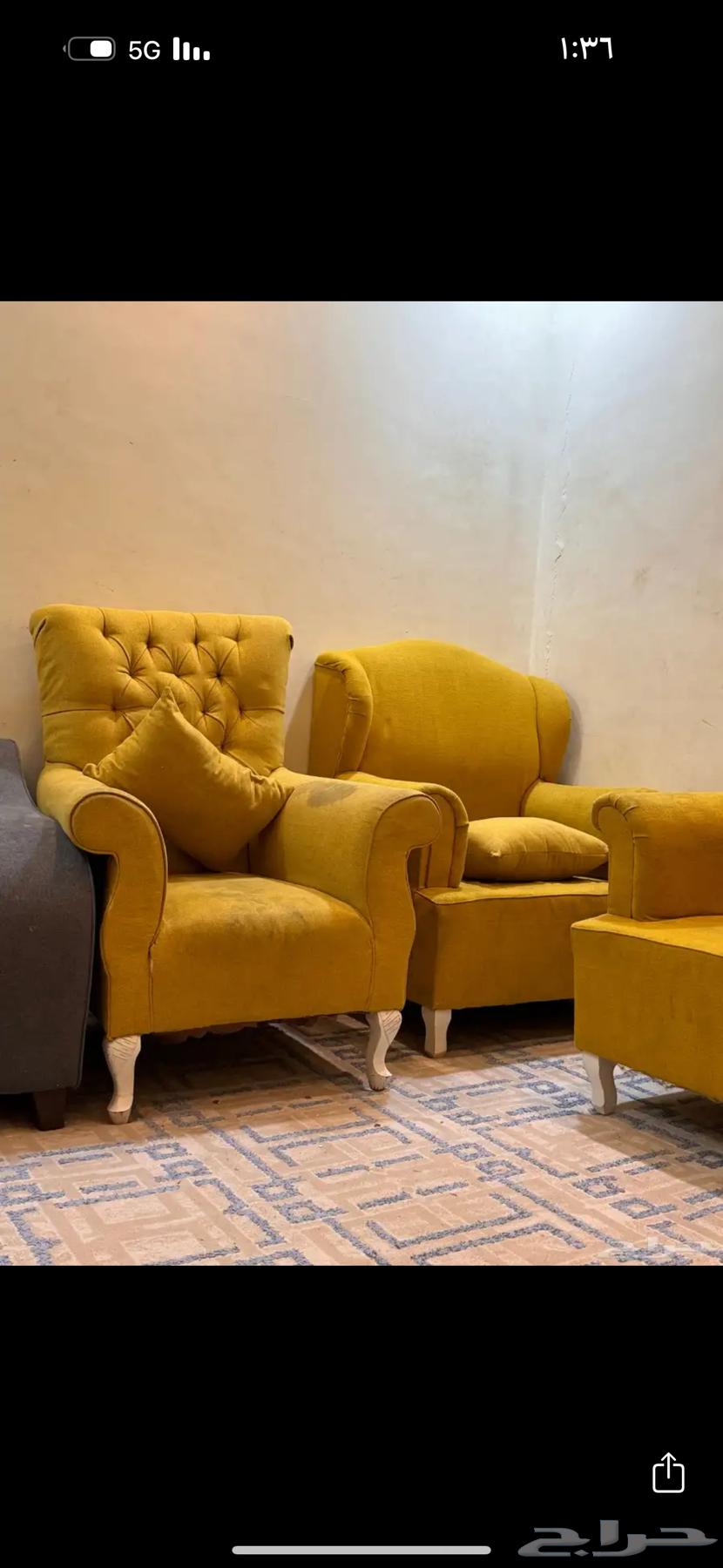 Sofa set with 4 singles, all for 50064513852655361112