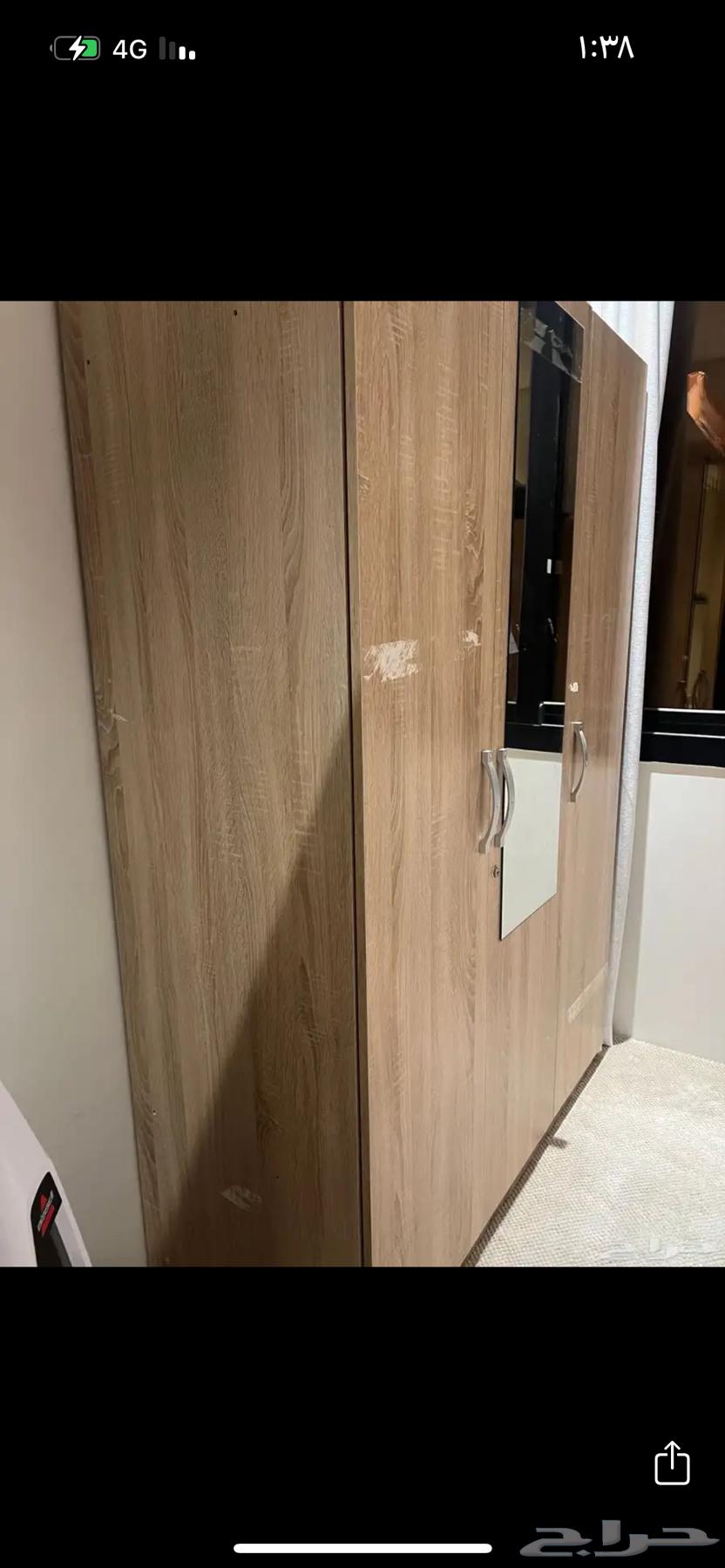 سرير وخزانه للبيع64513976476290113