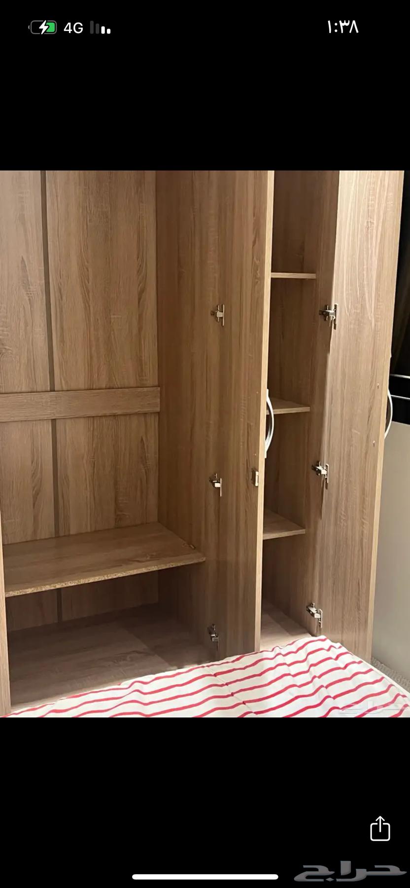 سرير وخزانه للبيع64513976476290110