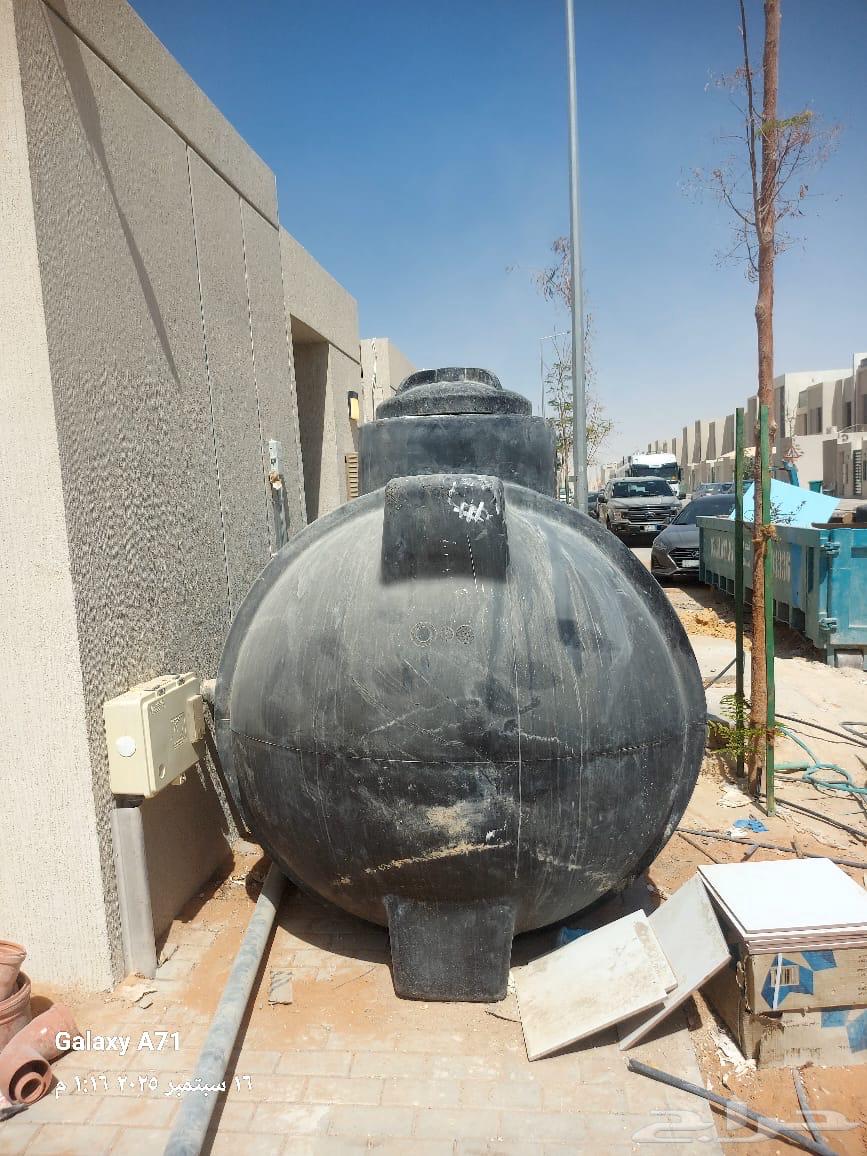 خزان الزامل جديد لم يستخدم إلا مرتين فقط جديد 5 آلاف لتر64514362356993110
