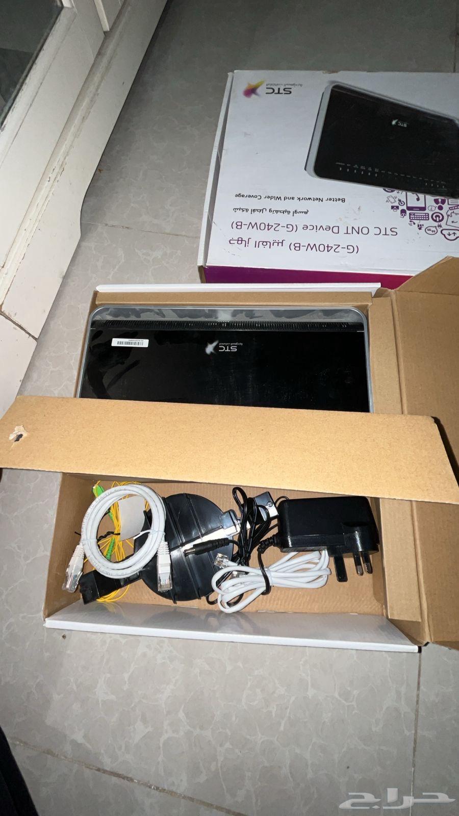 عندي روتر واي فاي استي سي Stc في منها 4 روترات بتراب الفلوس64517789613058111