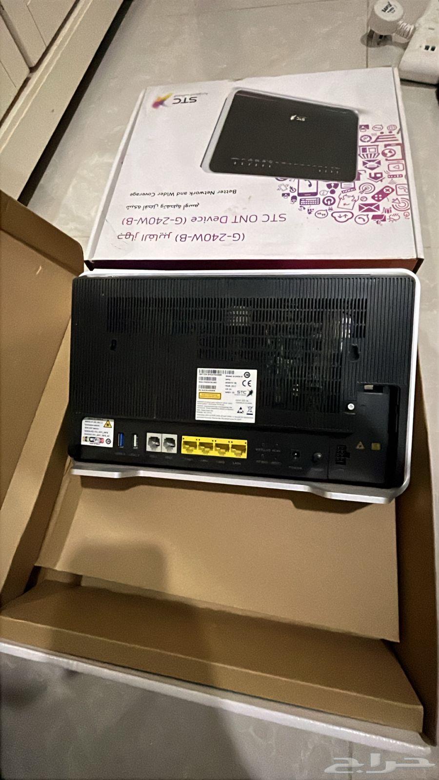 عندي روتر واي فاي استي سي Stc في منها 4 روترات بتراب الفلوس64517789613058113