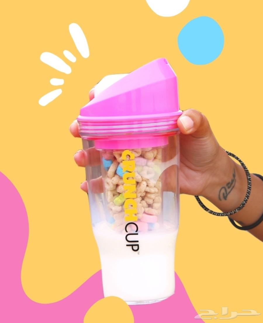 اكواب الكورن فليكس المقرمشه crunch cup on the go بسعر الجملة64511478622851112