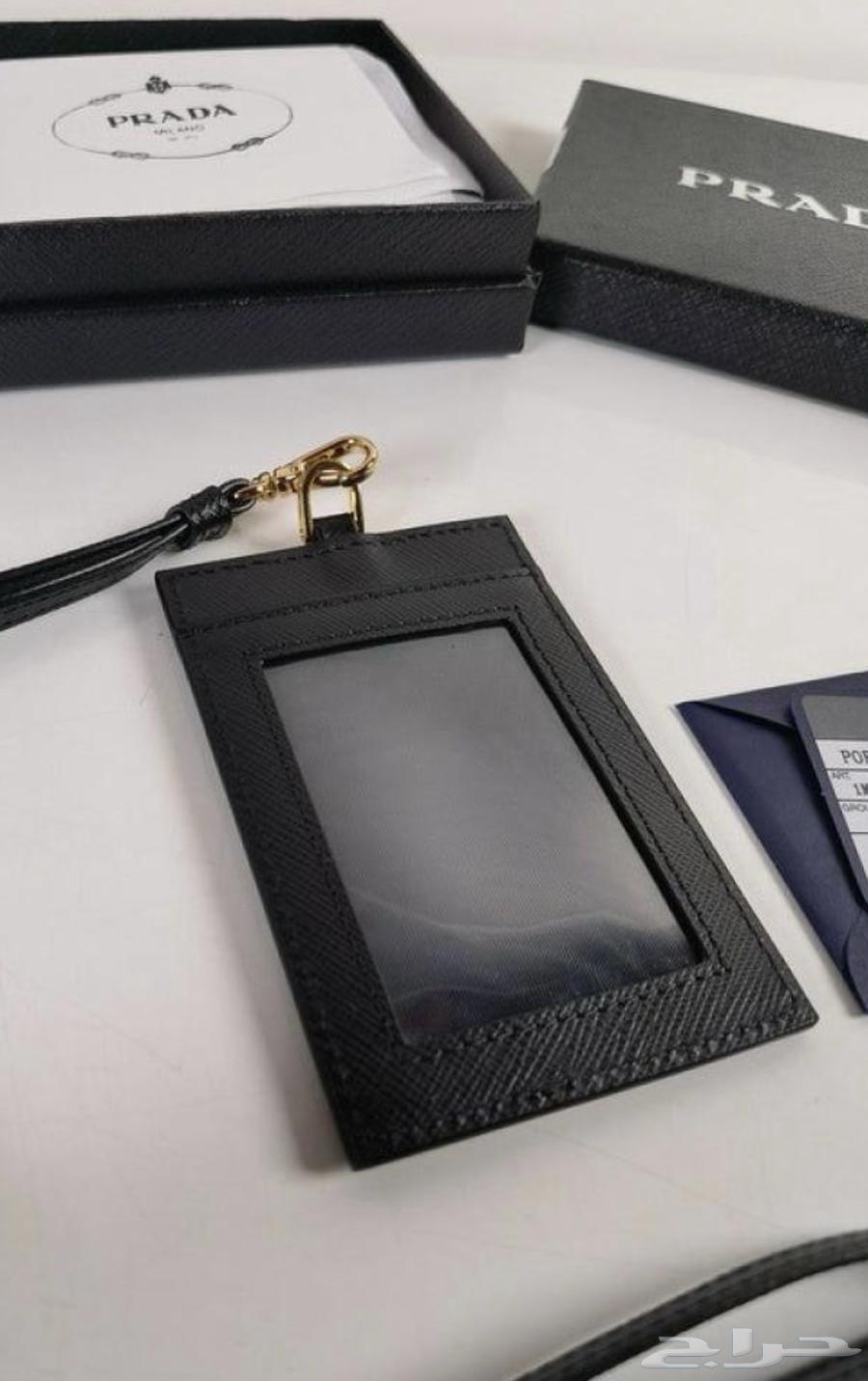 حامل بطاقه ID - اللون الاسود64511492535426111