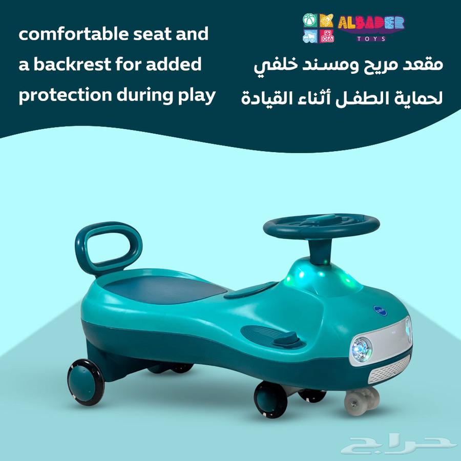 سياه اطفال كهربائية - سيارة للأطفال كهربائية ويدوية 2 في 164524052482947113