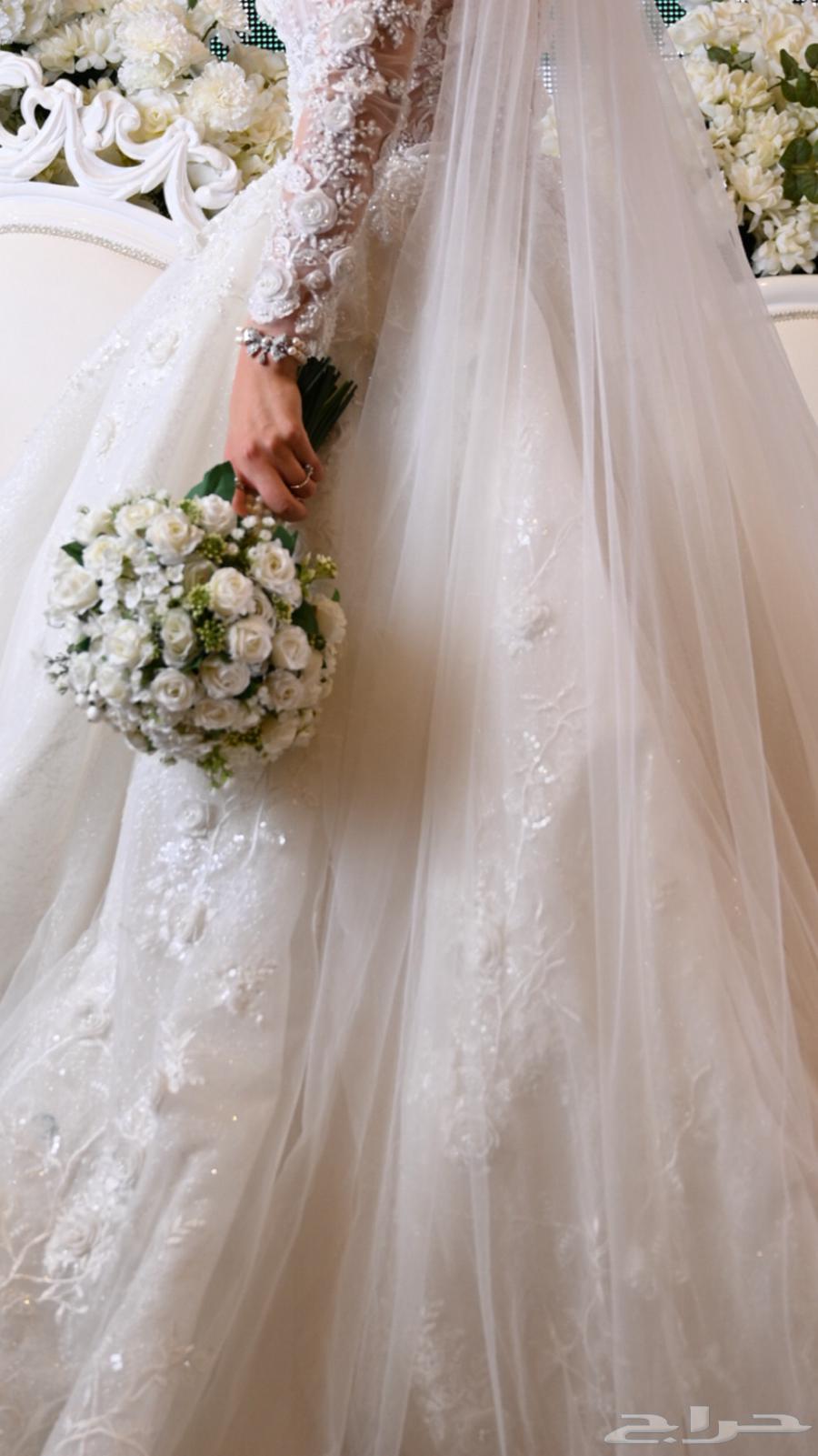 فستان زفاف حديد ونظيف من بوتيك رهيد64519427318530111