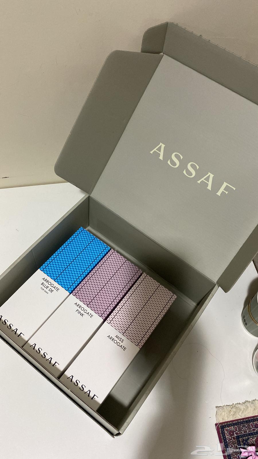 Assaf Thuluthi Women's Perfumes Arrogate Pink and Miss Arrogate and Men's64526745041154111