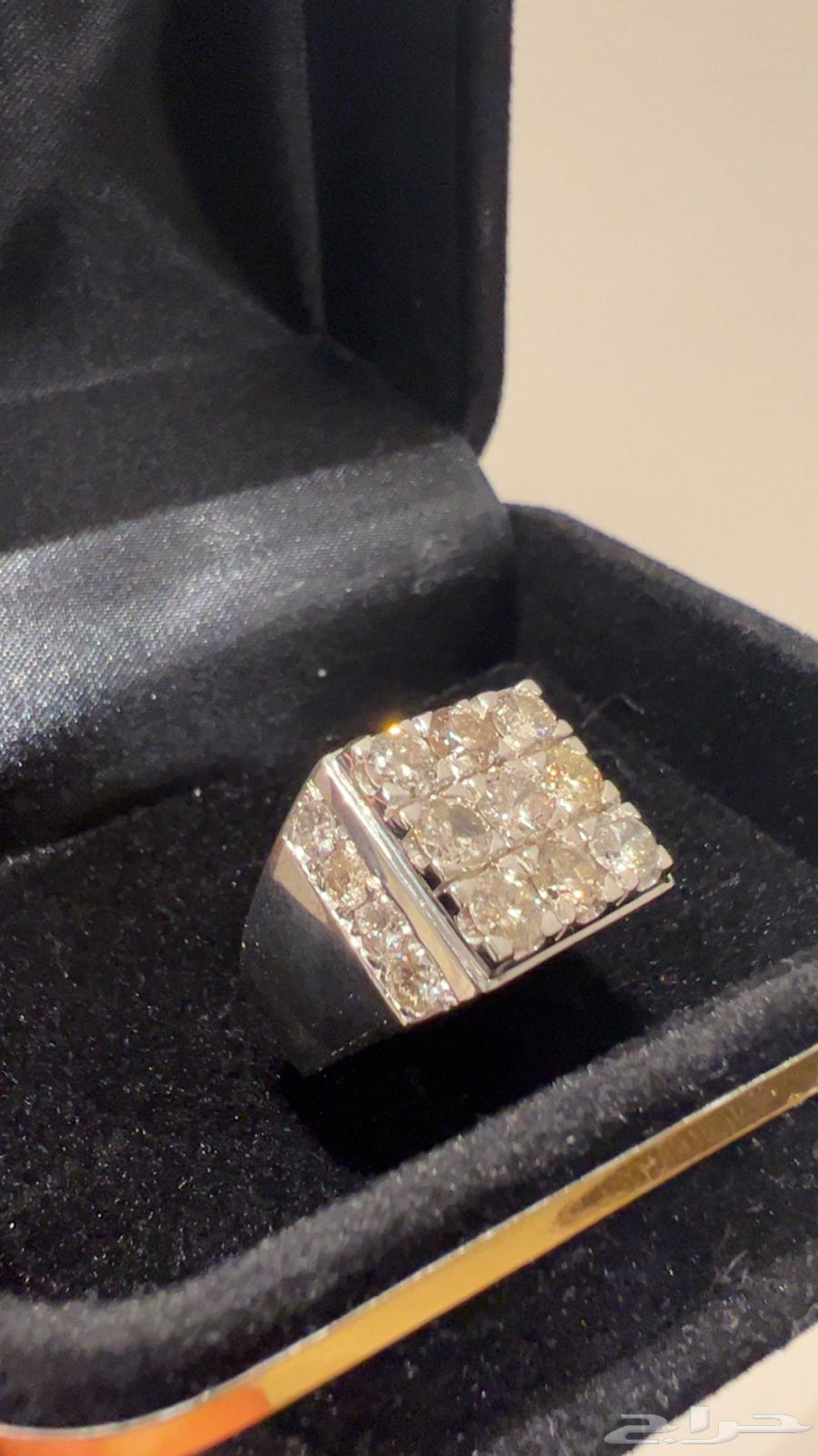 طلبية خاصة خاتم الماس طبيعي 5CT قيراط VS64526148057603111
