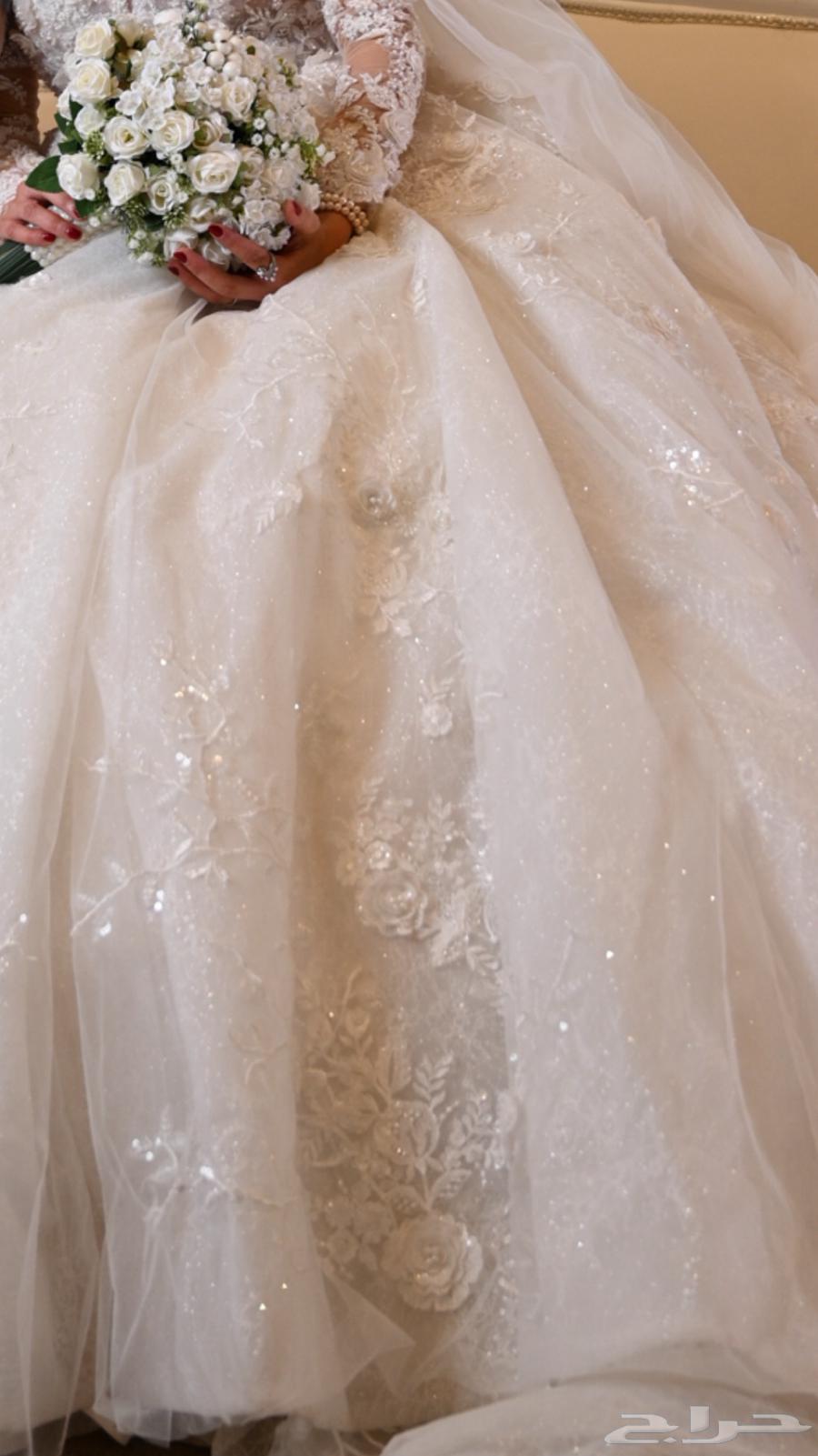 فستان زفاف حديد ونظيف من بوتيك رهيد64519427318530110