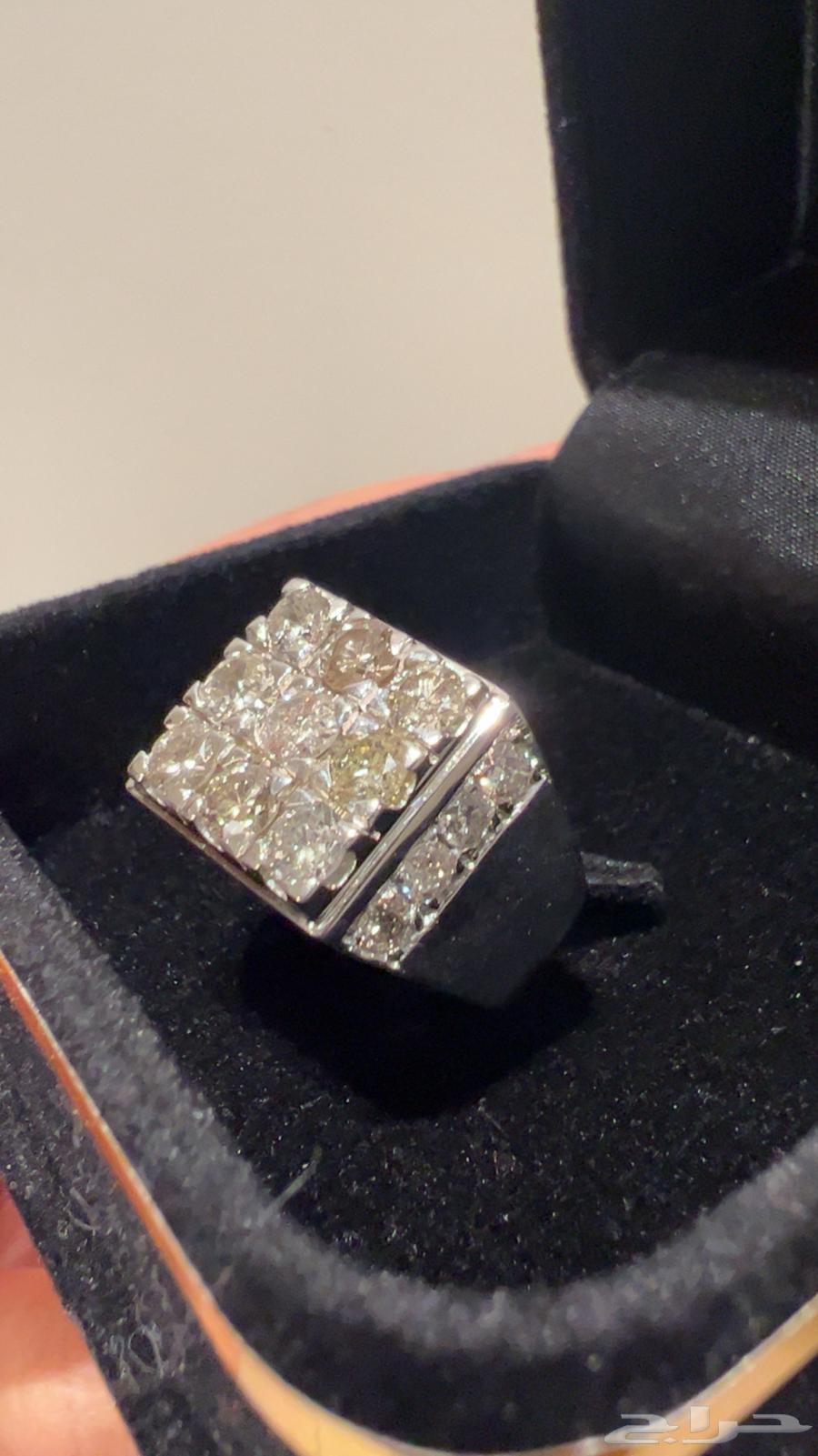 طلبية خاصة خاتم الماس طبيعي 5CT قيراط VS64526148057603110