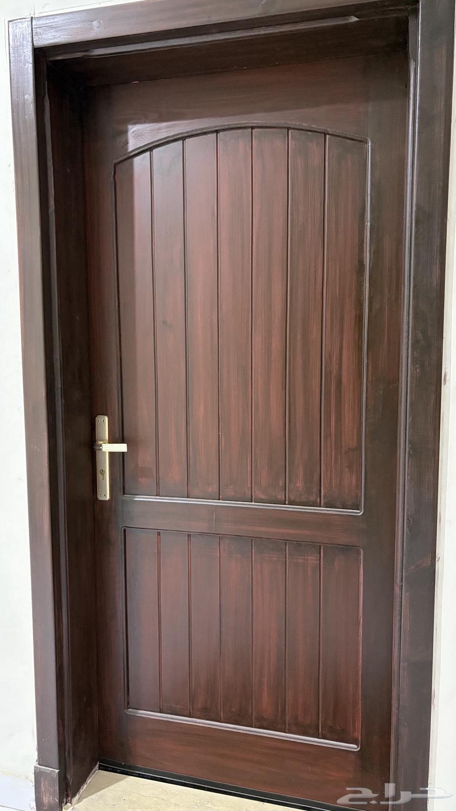 باب خشب سويدي جديد للبيع64520515993347110