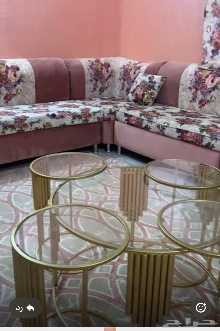 Sofa with tables for sale64523866317441110