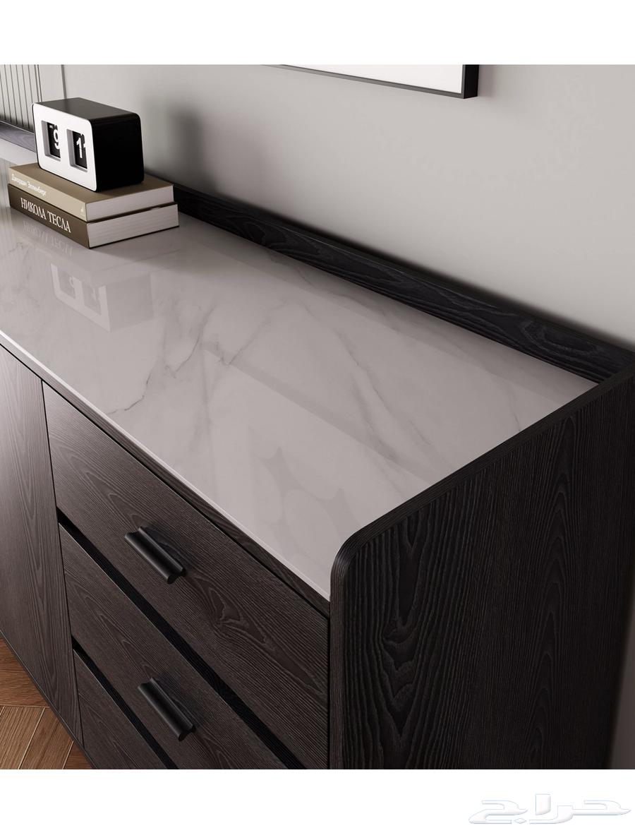 طاولة بوفيه وارفف قهوه وكرسي استرخاء64522907760003111