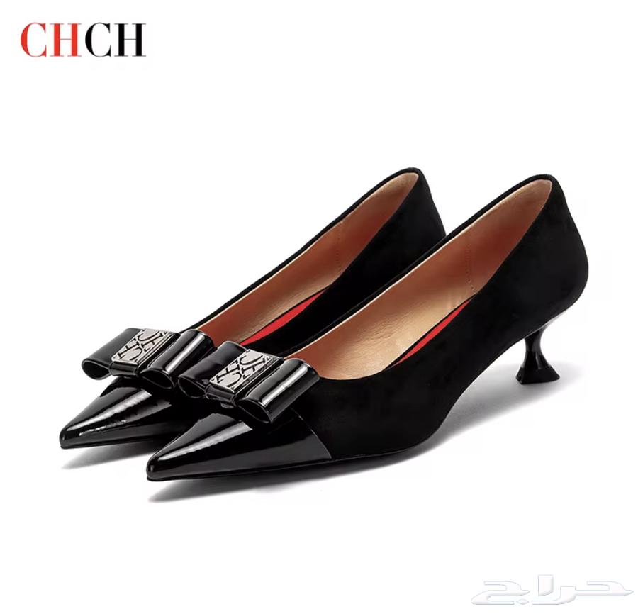 كعب نسائي تقليد طبق الأصل ماركة CH مع الملحقات64523922849921112