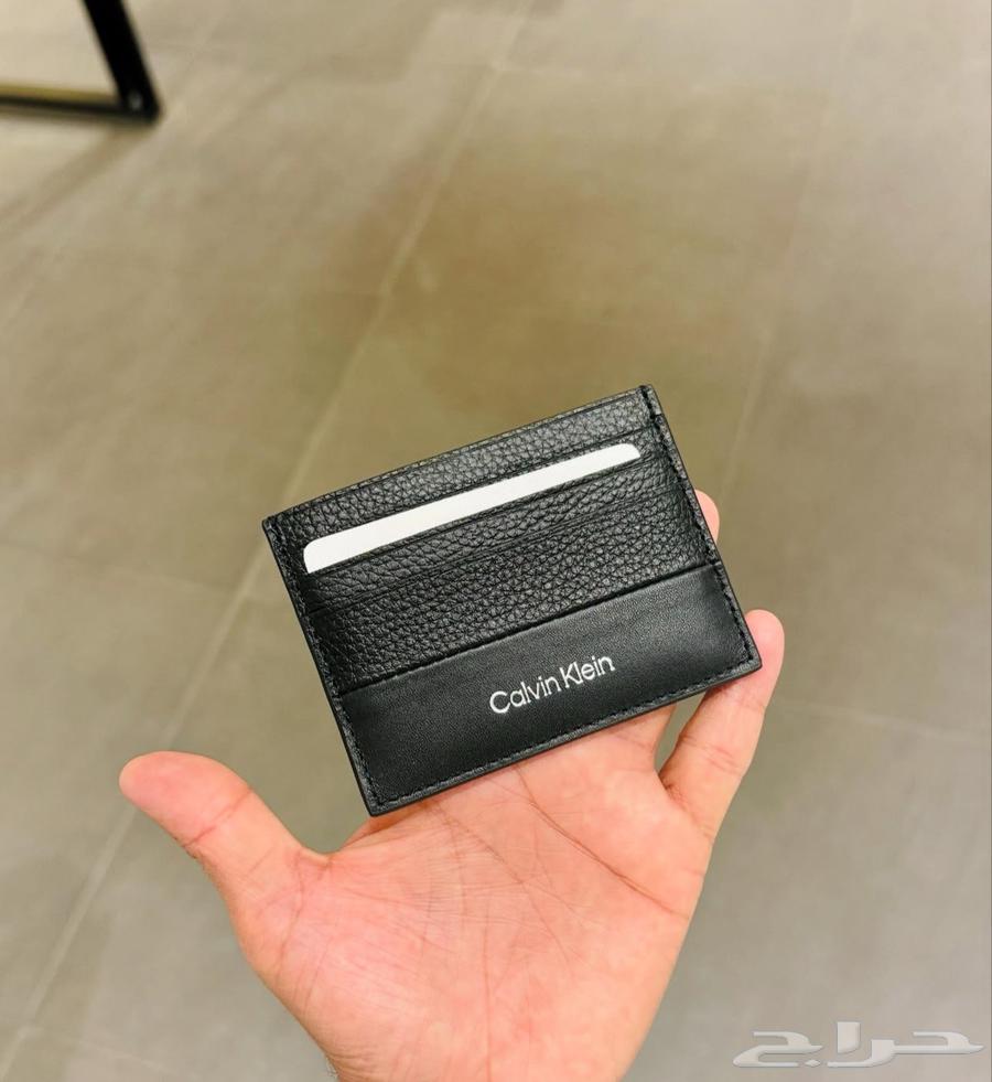 محفظة بطاقات ماركة كالفن كلاين الاصلية جديد64519511799937111