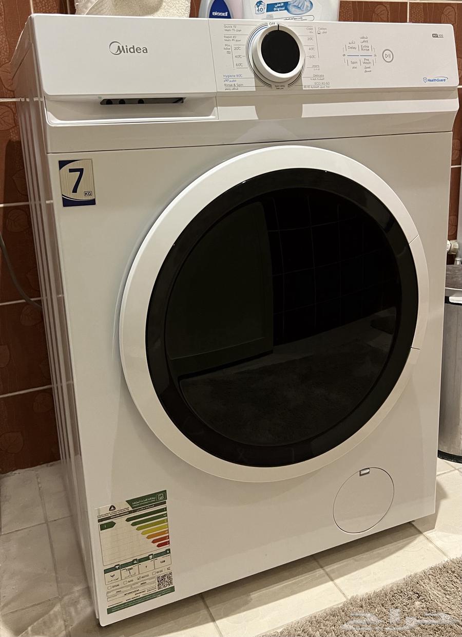 غسالة Midea اوتوماتيك بحالة ممتازة للبيع64526620760835111
