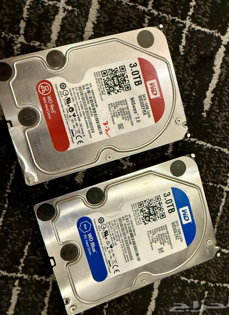 للبيع اثنين هاردسك HDD من شركة WD العريقة مساحة 3 تيرا64526773196417110