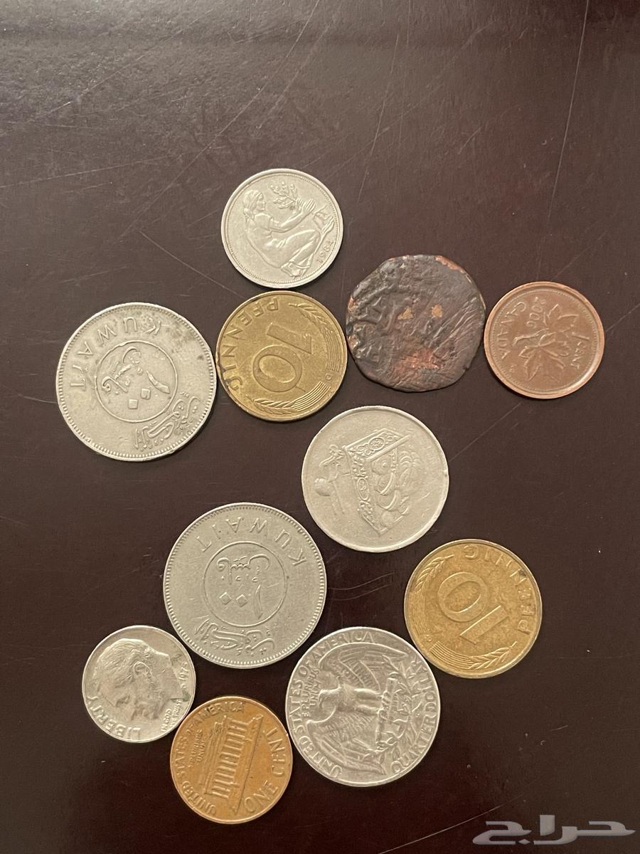 عملات قديمة متنوعه (من ضمنها عمله عثمانيه )64525787616259110