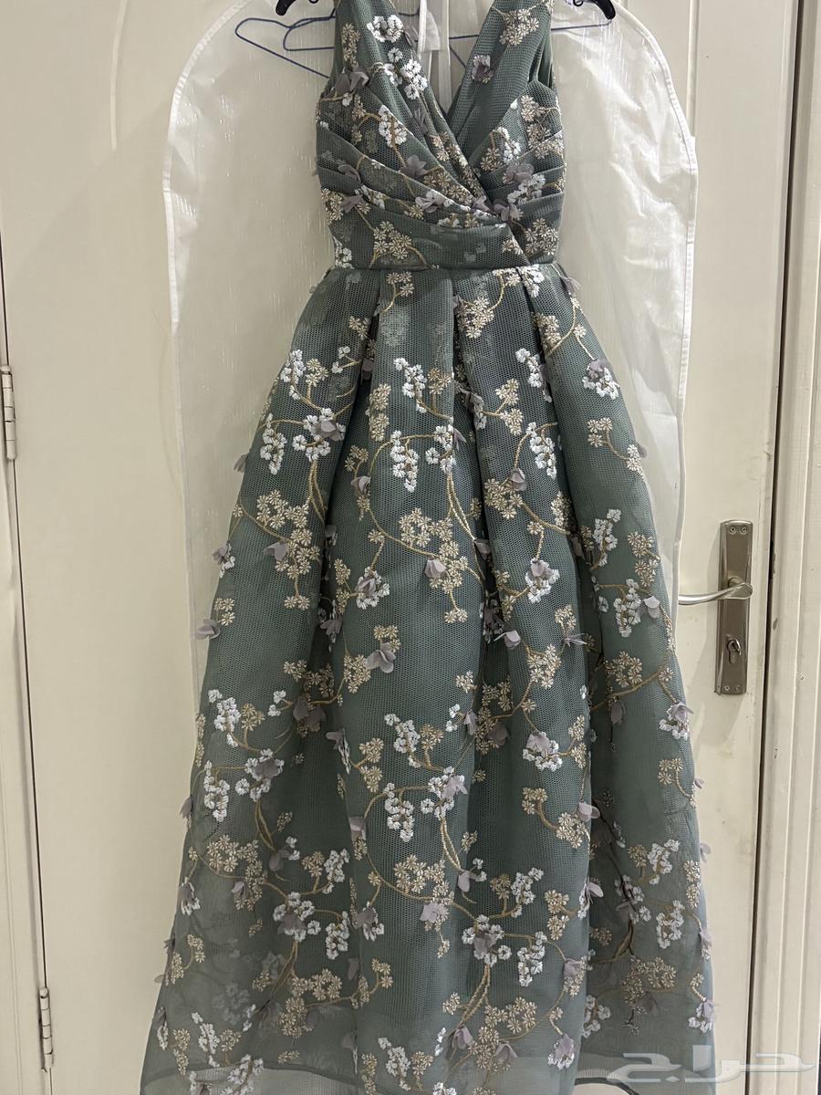 فستان لبس مره وحده نظيف64522373233667110