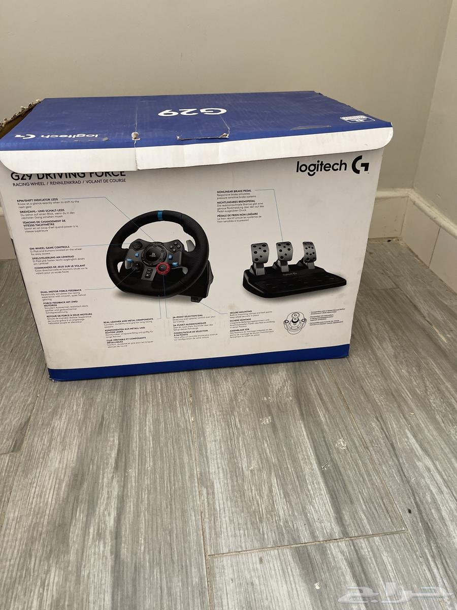 Logitech with all its accessories, gear shift, steering wheel, pedals64522173554818110