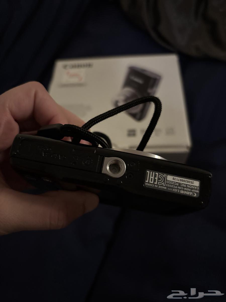 كاميرا كانون ايكسوس 185 بوينت آند شوت اسود64524587188738114