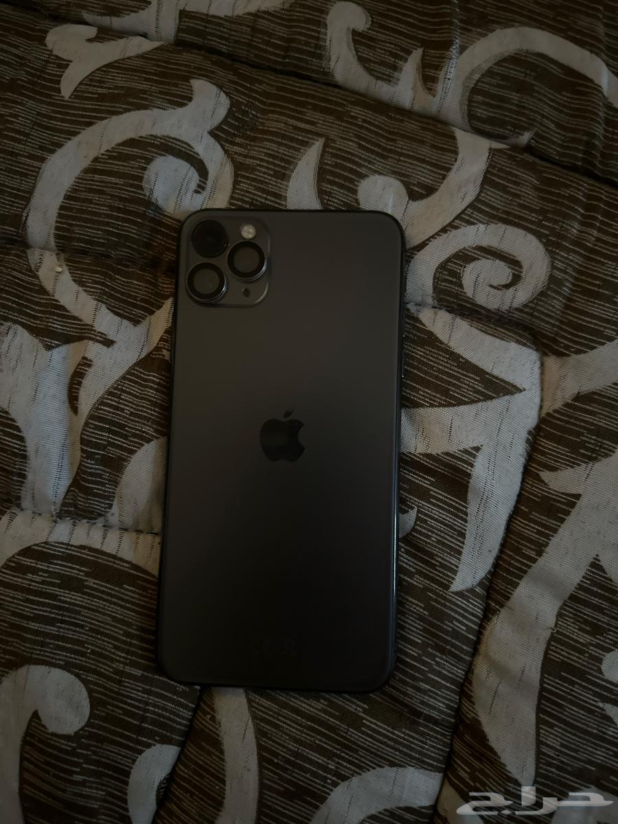 جوال ايفون 11 برو ماكس اسود64520133371649110